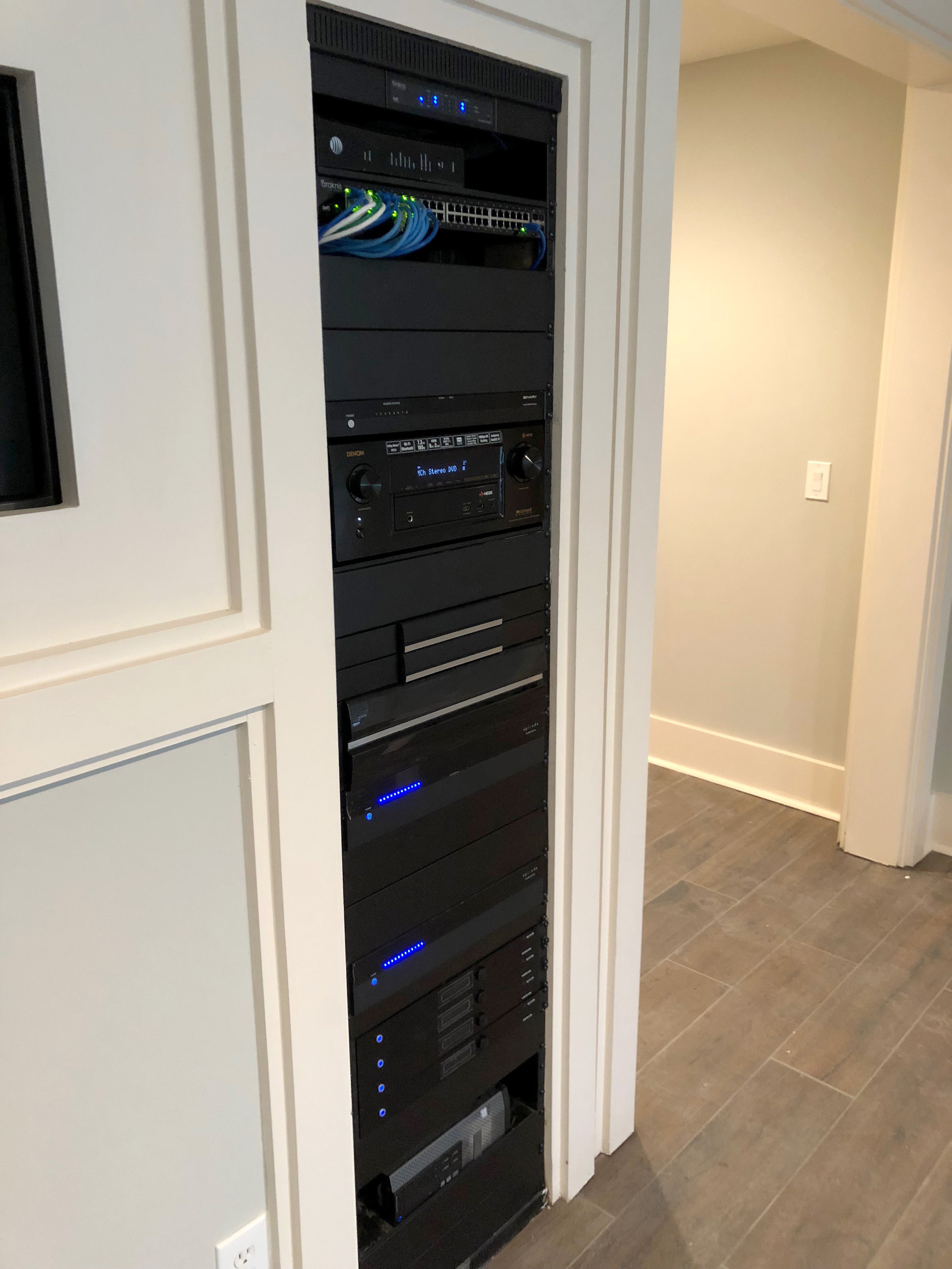Smart Home Custom Rack Renovation
